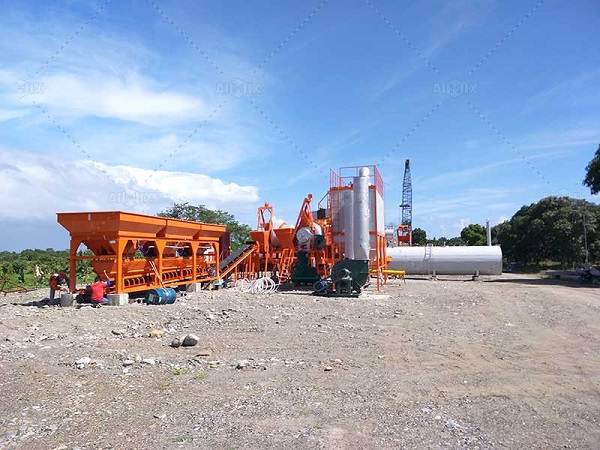 Types of units included in asphalt mixing machine_1